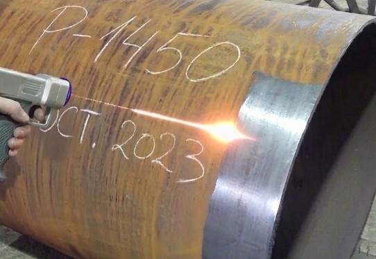 Industrial Laser Rust Removal